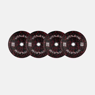 Fleck Bumper Plate Bundle (100kg/200kg)