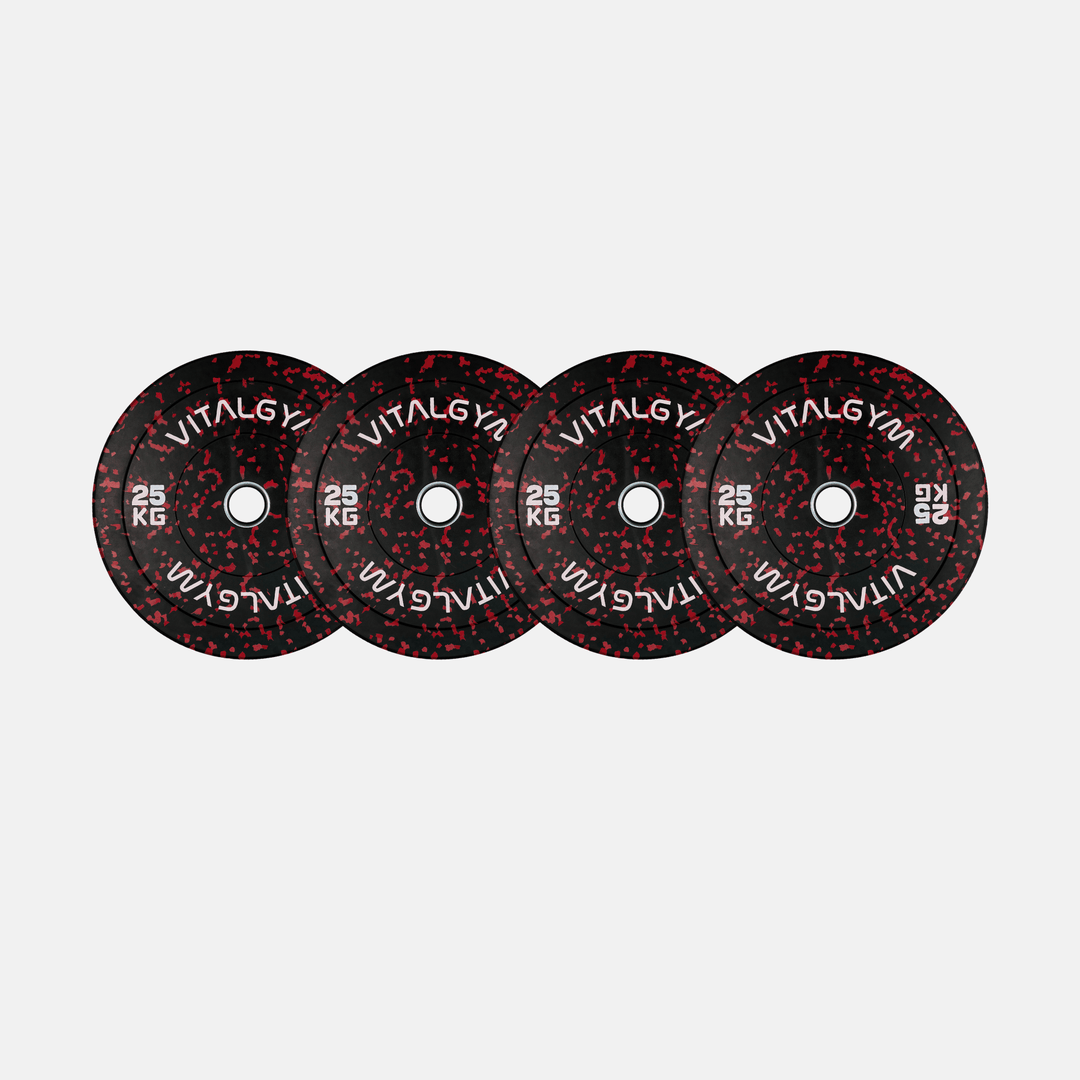 Primal Hi Temp Rubber Bumper Plates Fleck Bumper Plates Durable