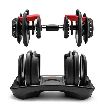 Adjustable Kettle / Dumbbells 2-24kg Pairs + Transformer Set - Vital Gym