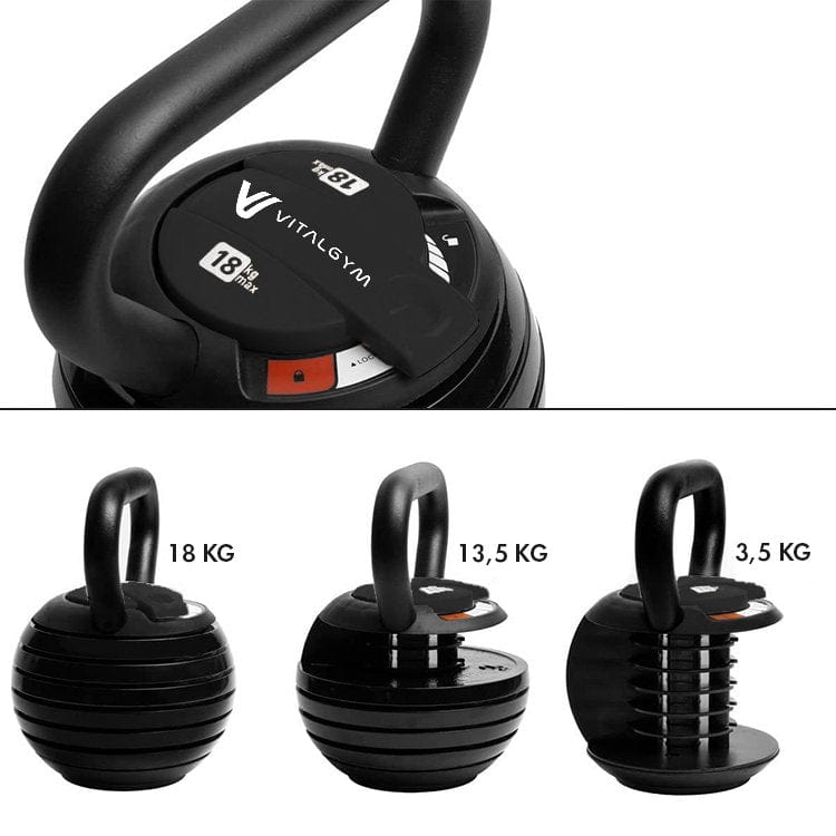 Versatile Adjustable Kettlebell – Vital Gym Fitness Equipment