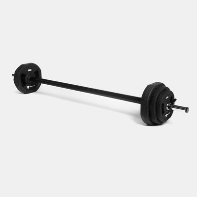 1.4m long barbell from Vital Gym Barbell Weight Set, ideal for all strength training exercises