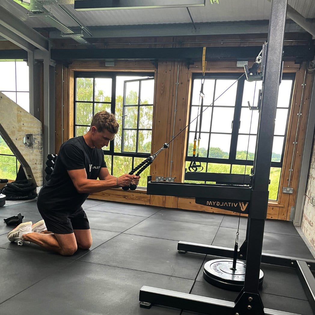 Cable Pulley Set Home Workout Cable Equipment – Vital Gym